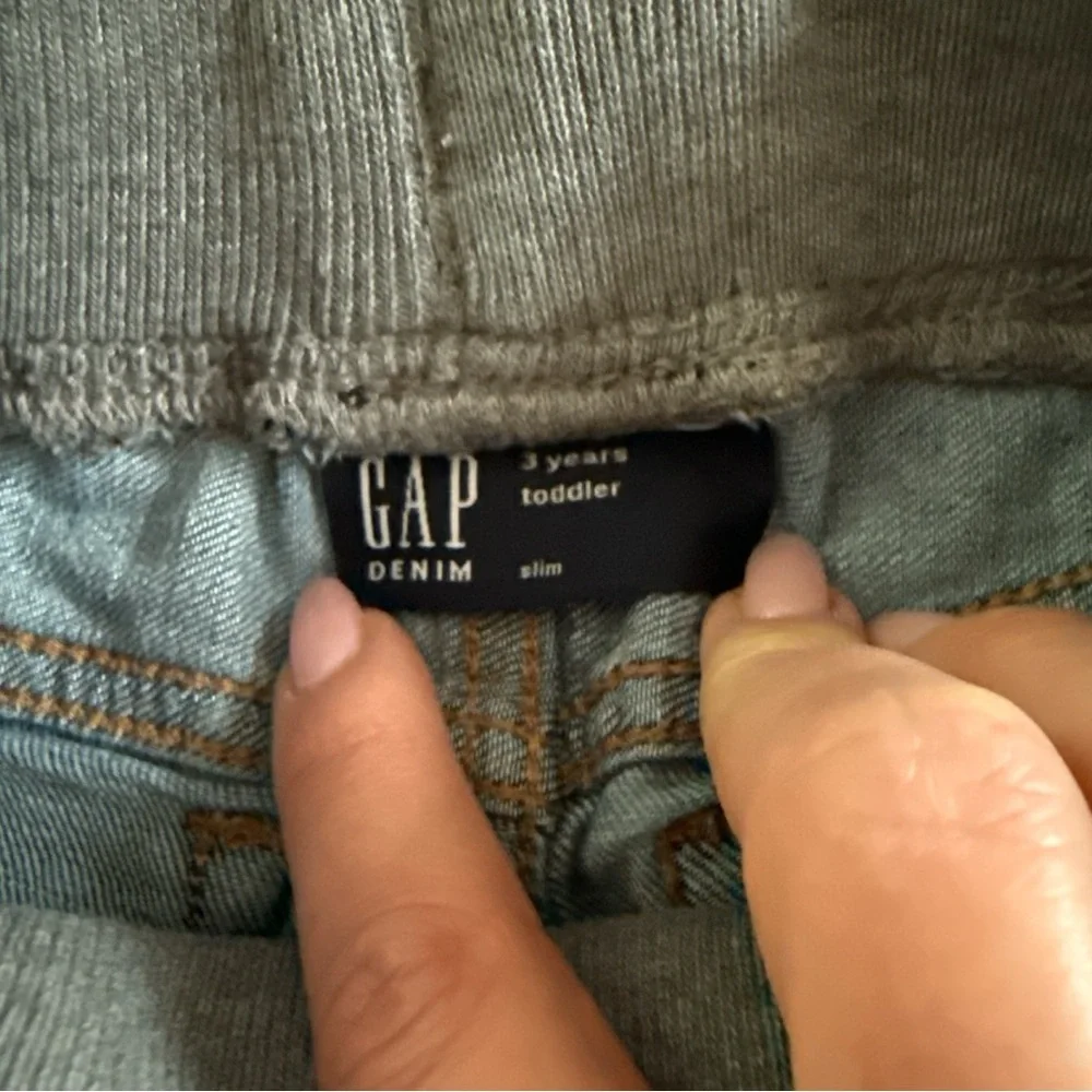 GAP Toddler Pull On Slim Jeans-Light Wash 3T